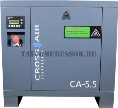 Винтовой компрессор CrossAir CA5.5-10RA (IP55) в Казани